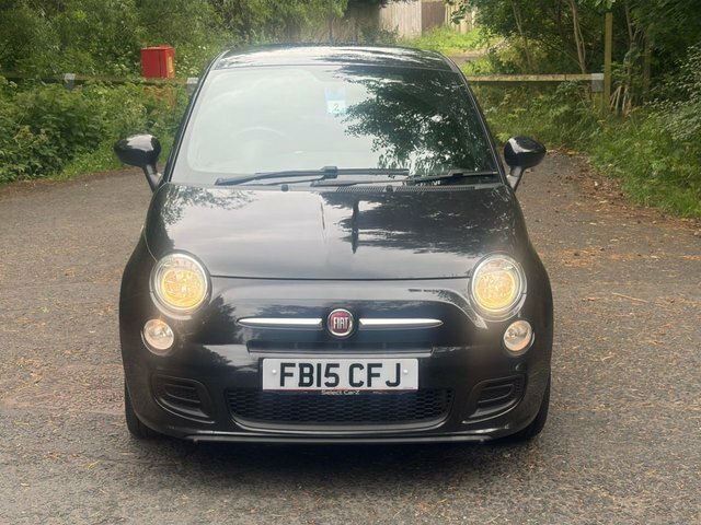 Fiat 500 2015 1.2 S Hatchback Euro 6 Ss FB15CFJ Black #3