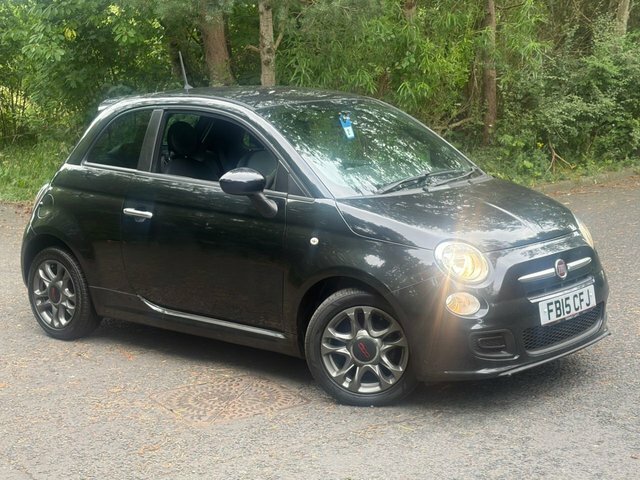 Fiat 500 2015 1.2 S Hatchback Euro 6 Ss Black
