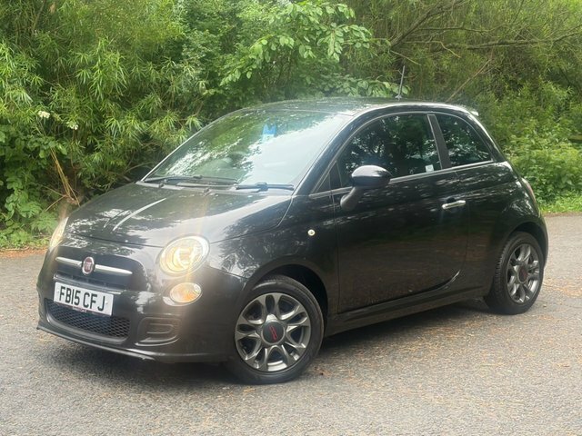 Fiat 500 2015 1.2 S Hatchback Euro 6 Ss FB15CFJ Black #4