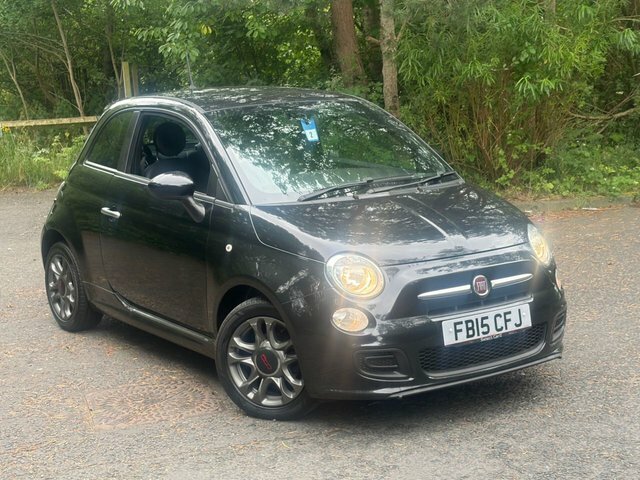Fiat 500 2015 1.2 S Hatchback Euro 6 Ss FB15CFJ Black #2