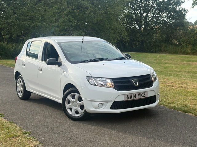 Dacia Sandero 2014 1.2 Ambiance Hatchback Euro White #2