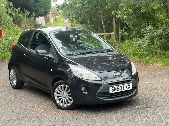 Ford KA 2011 1.2 Zetec Hatchback Euro 5 Black #2