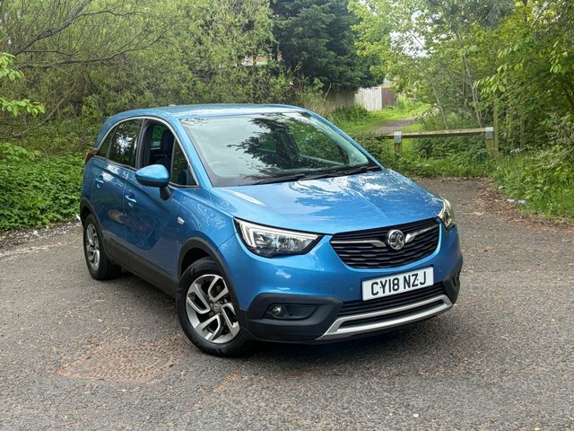 Vauxhall Crossland X 2018 1.2 Tech Line Nav Suv Euro Blue #2