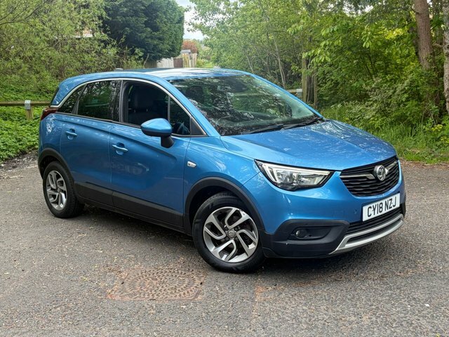 Vauxhall Crossland X 2018 1.2 Tech Line Nav Suv Euro Blue