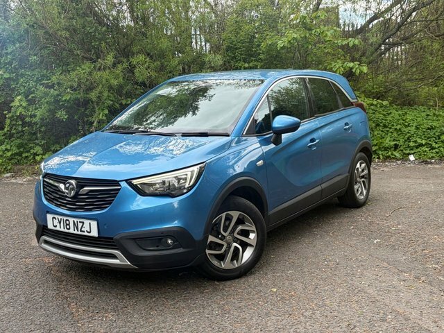 Vauxhall Crossland X 2018 1.2 Tech Line Nav Suv Euro Blue #4