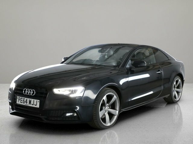 Audi A5 2014 2.0 Tdi Black Edition Coupe Multit Black #2