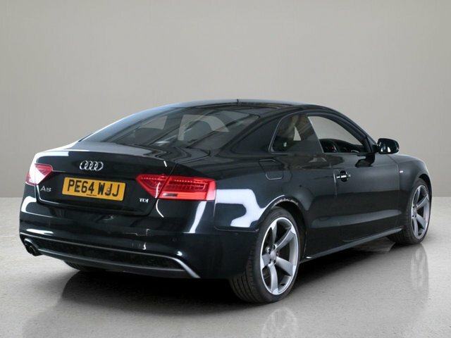 Audi A5 2014 2.0 Tdi Black Edition Coupe Multit Black #4