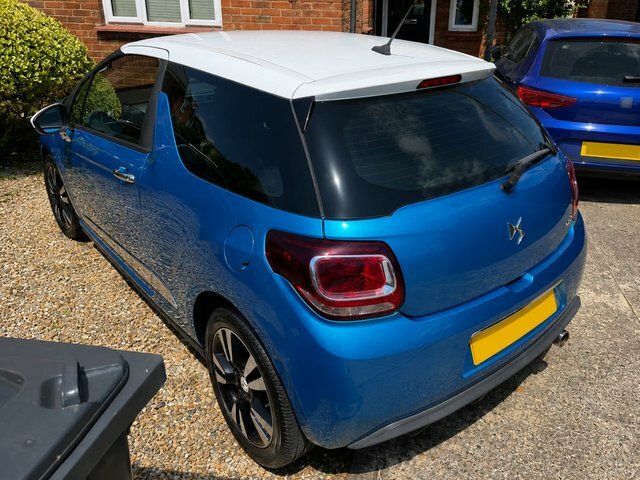 DS DS 3 2016 1.2 Puretech Chic Hatchback Blue #4