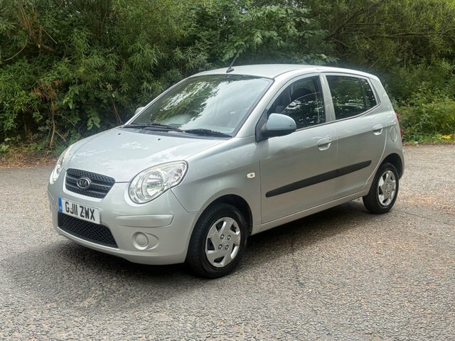 Kia Picanto 2011 1.0 1 Hatchback 114 Gkm, GJ11ZWX Silver #5
