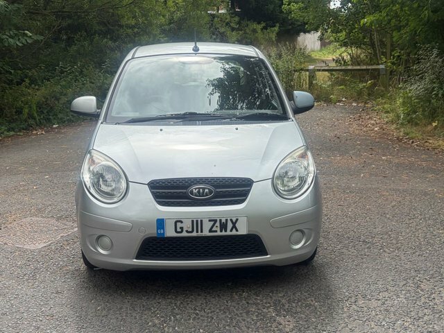 Kia Picanto 2011 1.0 1 Hatchback 114 Gkm, GJ11ZWX Silver #3