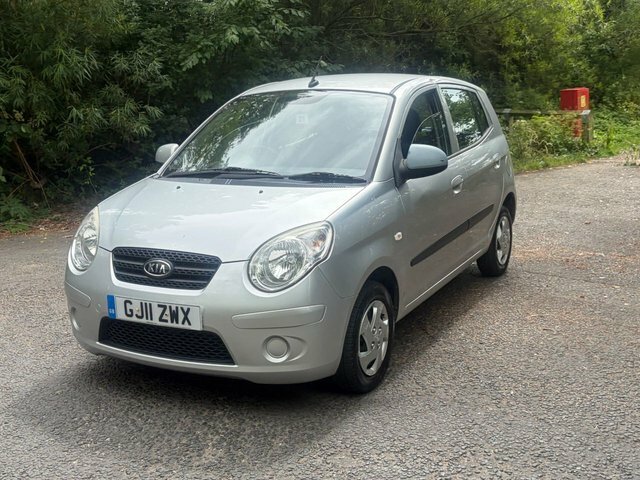 Kia Picanto 2011 1.0 1 Hatchback 114 Gkm, GJ11ZWX Silver #4