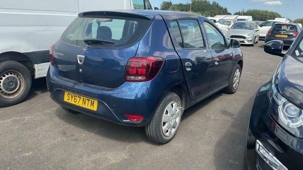 Dacia Sandero 2017 1.0 Sce Ambiance Hatchback Blue #4