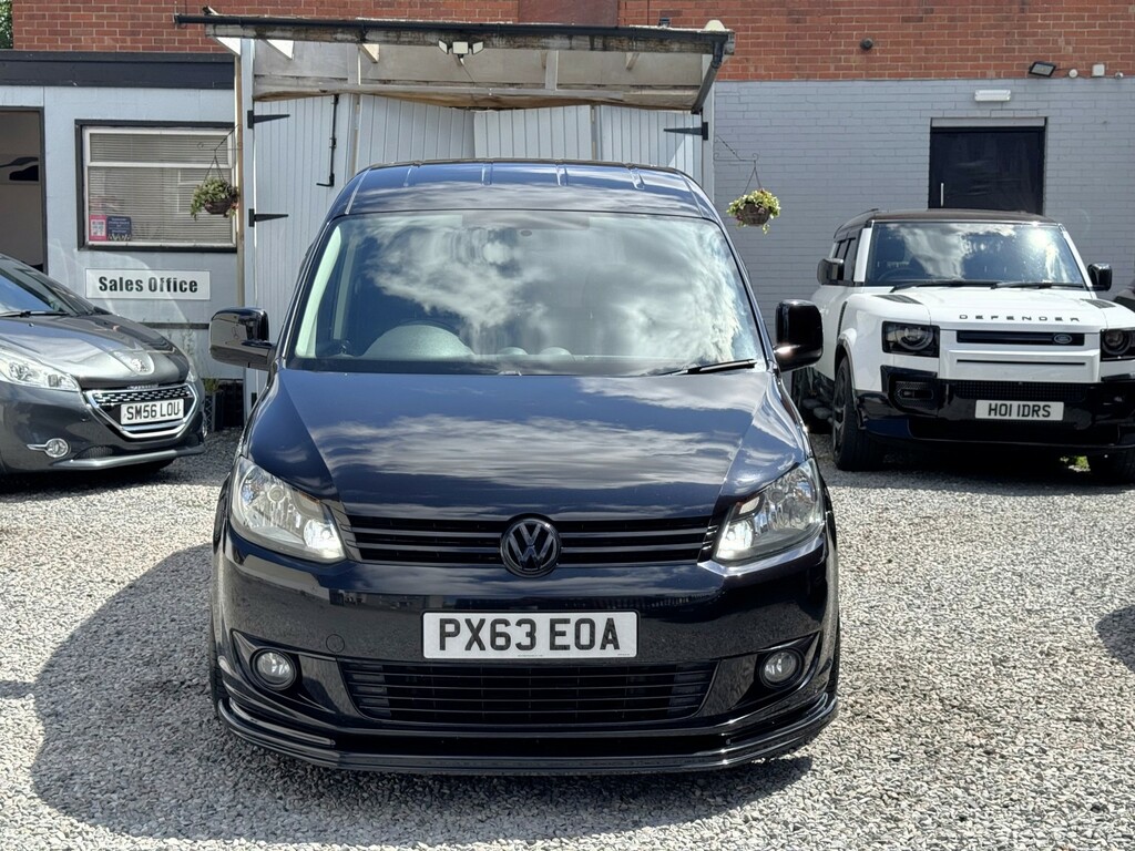 Volkswagen Caddy Panel Van 1.6 Tdi C20 Highline L1 H1 201363 Black #2