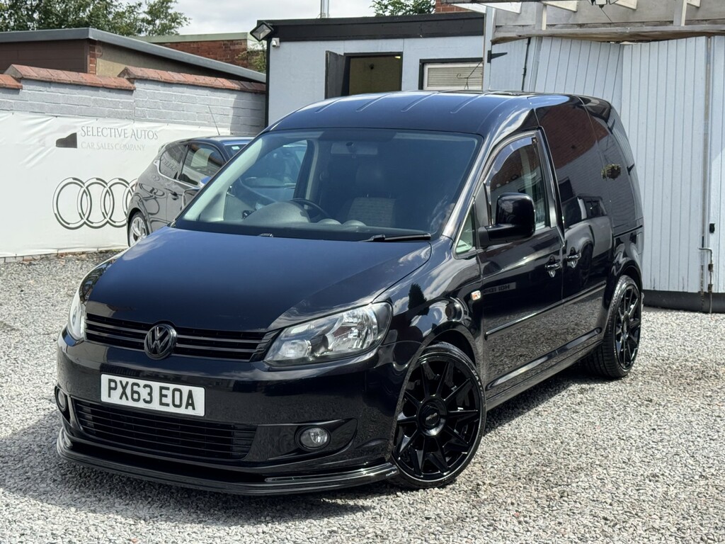 Volkswagen Caddy Panel Van 1.6 Tdi C20 Highline L1 H1 201363 Black #3