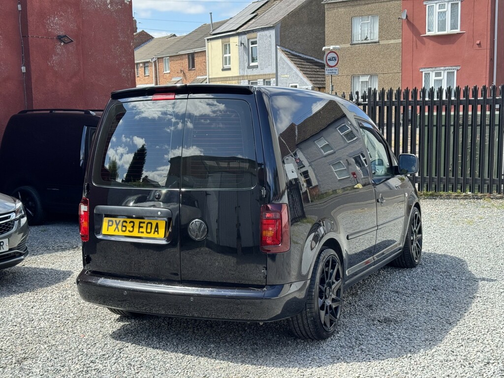 Volkswagen Caddy Panel Van 1.6 Tdi C20 Highline L1 H1 201363 Black #4