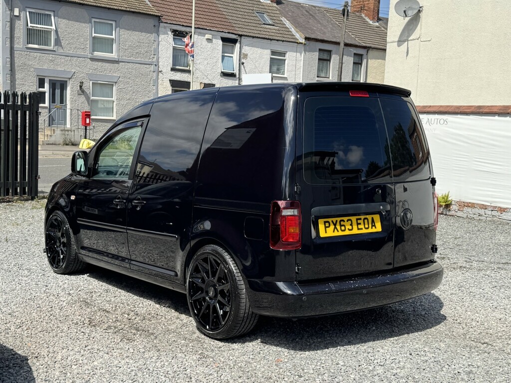 Volkswagen Caddy Panel Van 1.6 Tdi C20 Highline L1 H1 201363 Black #6