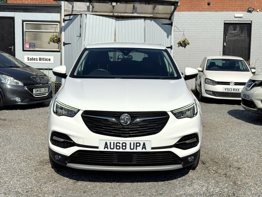 Vauxhall Grandland X Suv 1.6 Turbo D Blueinjection Sport Nav Euro 6 S AU68UPA White #2