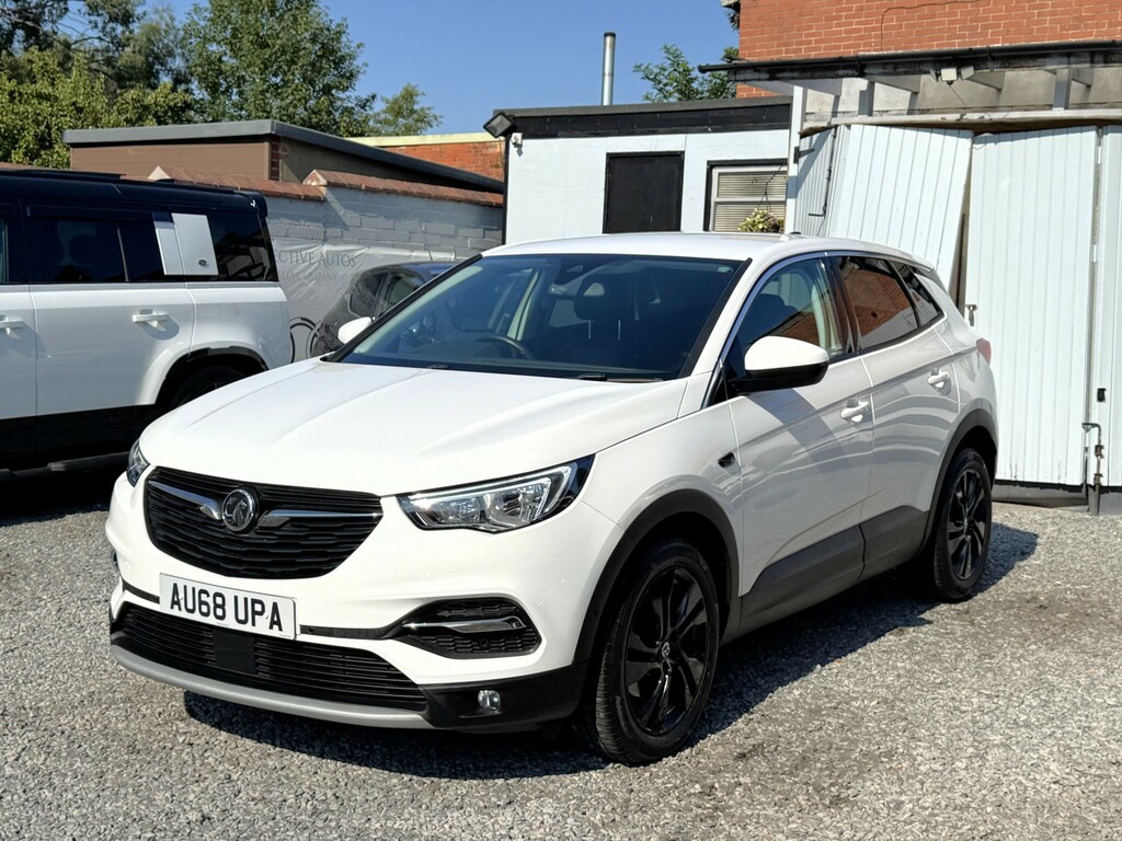 Vauxhall Grandland X Suv 1.6 Turbo D Blueinjection Sport Nav Euro 6 S AU68UPA White #3