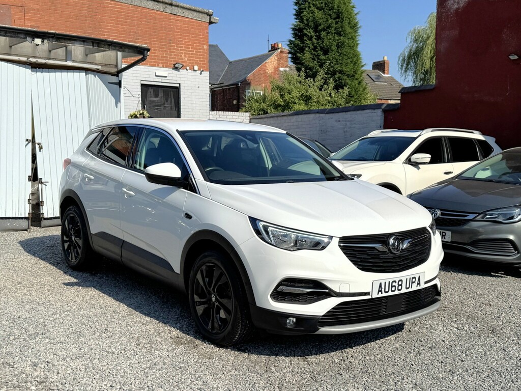 Vauxhall Grandland X Suv 1.6 Turbo D Blueinjection Sport Nav Euro 6 S AU68UPA White #5