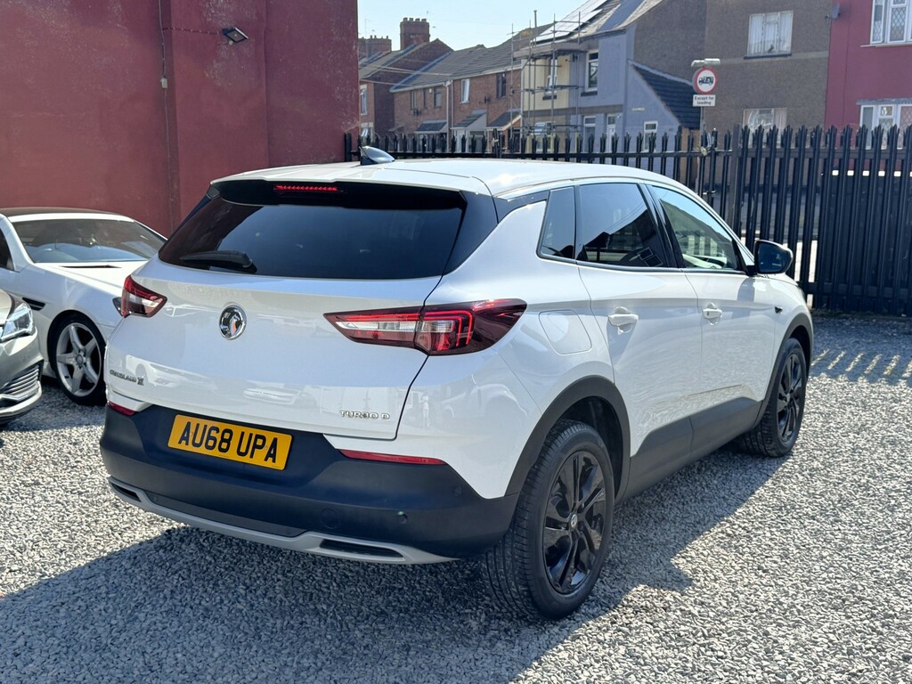 Vauxhall Grandland X Suv 1.6 Turbo D Blueinjection Sport Nav Euro 6 S AU68UPA White #4