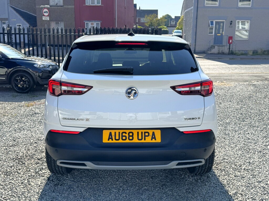 Vauxhall Grandland X Suv 1.6 Turbo D Blueinjection Sport Nav Euro 6 S AU68UPA White #6