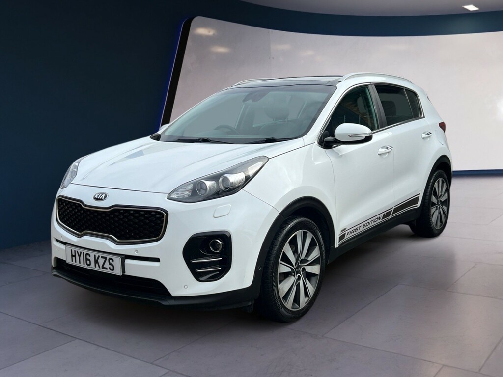 Kia Sportage Suv 2.0 Crdi First Edition 201616 HY16KZS White #3