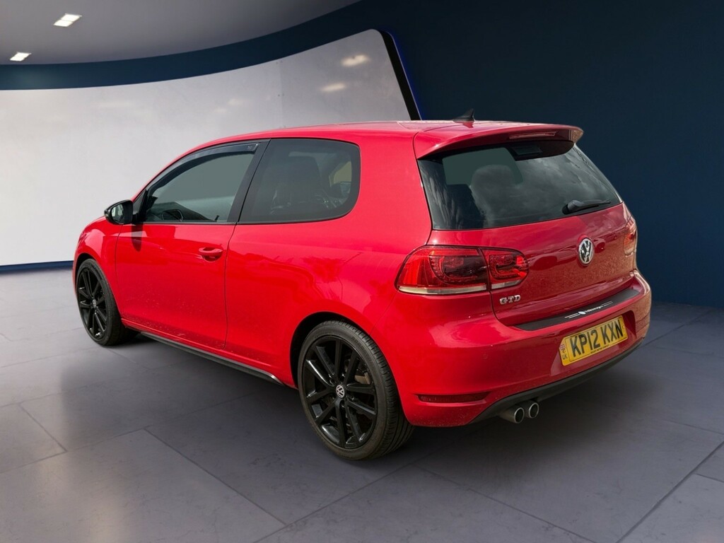 Volkswagen Golf Hatchback 2.0 Tdi Gtd 201212 KP12KXN Red #4