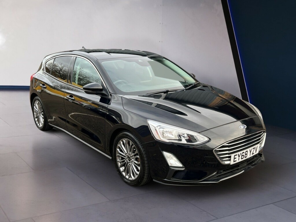 Ford Focus Hatchback 1.0 T Ecoboost Titanium X 201868 EY68YZV Black