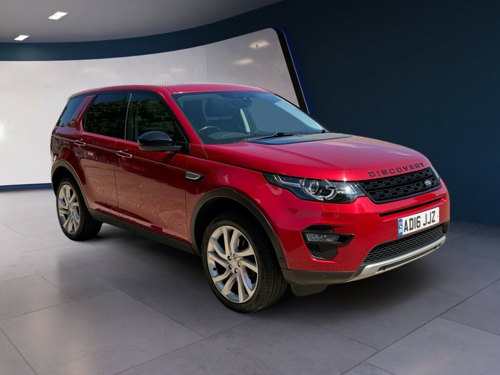 Land Rover Discovery Sport Suv 2.0 Td4 Hse Luxury 201616 Red