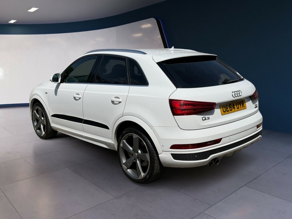 Audi Q3 2.0 Tdi S Line White #6