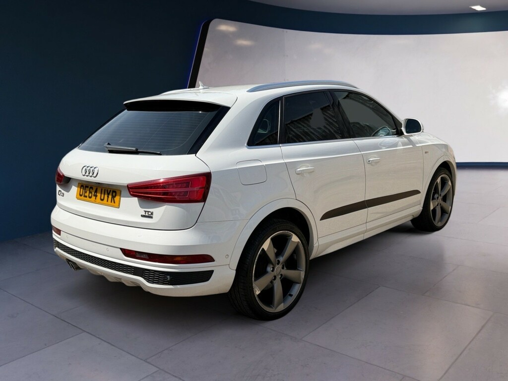 Audi Q3 2.0 Tdi S Line White #5