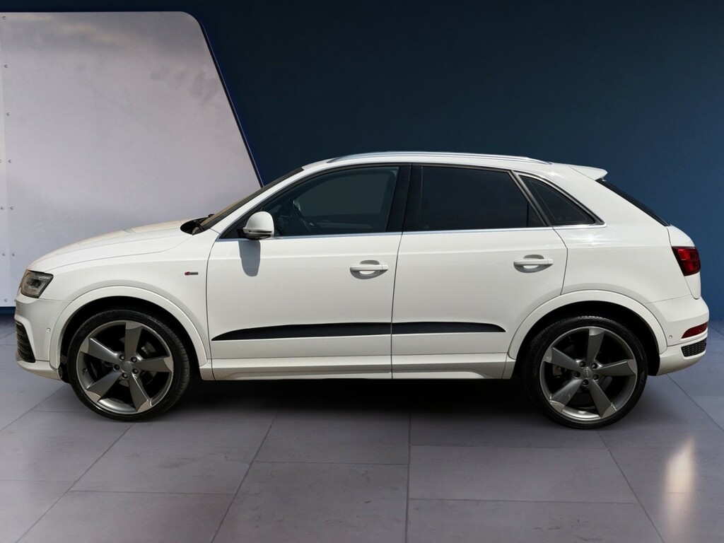 Audi Q3 2.0 Tdi S Line White #2