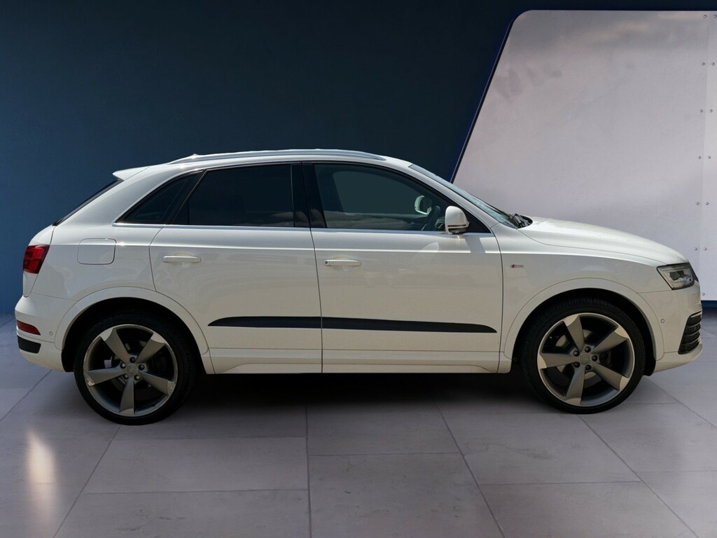 Audi Q3 2.0 Tdi S Line White #4