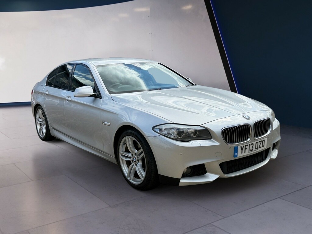 BMW 5 Series 2.0 520D M Sport Saloon Silver