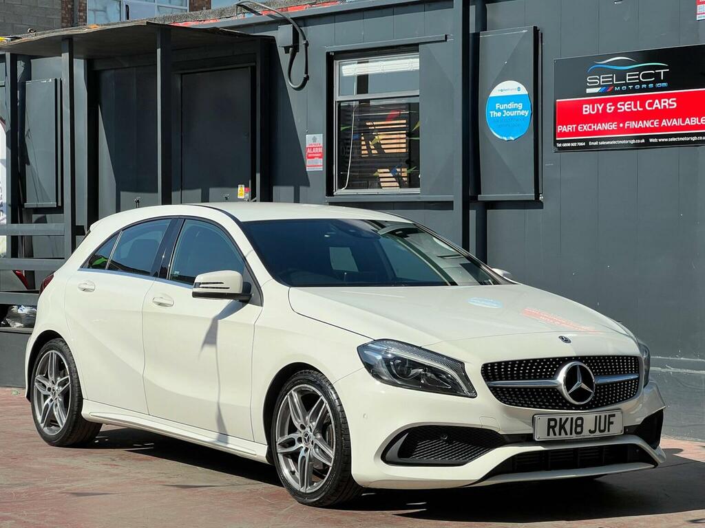 Mercedes-Benz A Class 1.6 A180 Amg Line Premium 7G-dct Euro 6 Ss White