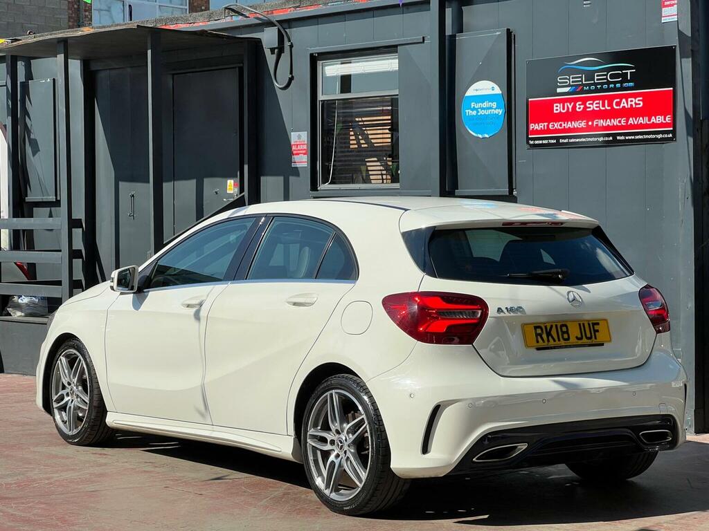 Mercedes-Benz A Class 1.6 A180 Amg Line Premium 7G-dct Euro 6 Ss White #3