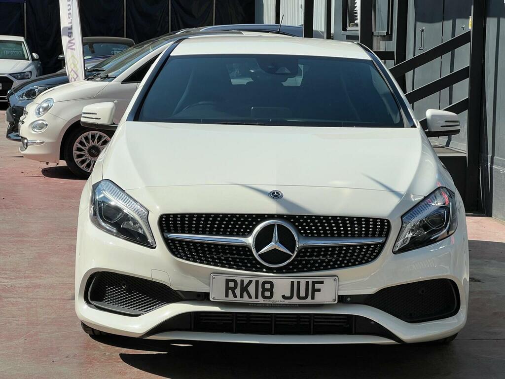 Mercedes-Benz A Class 1.6 A180 Amg Line Premium 7G-dct Euro 6 Ss White #4