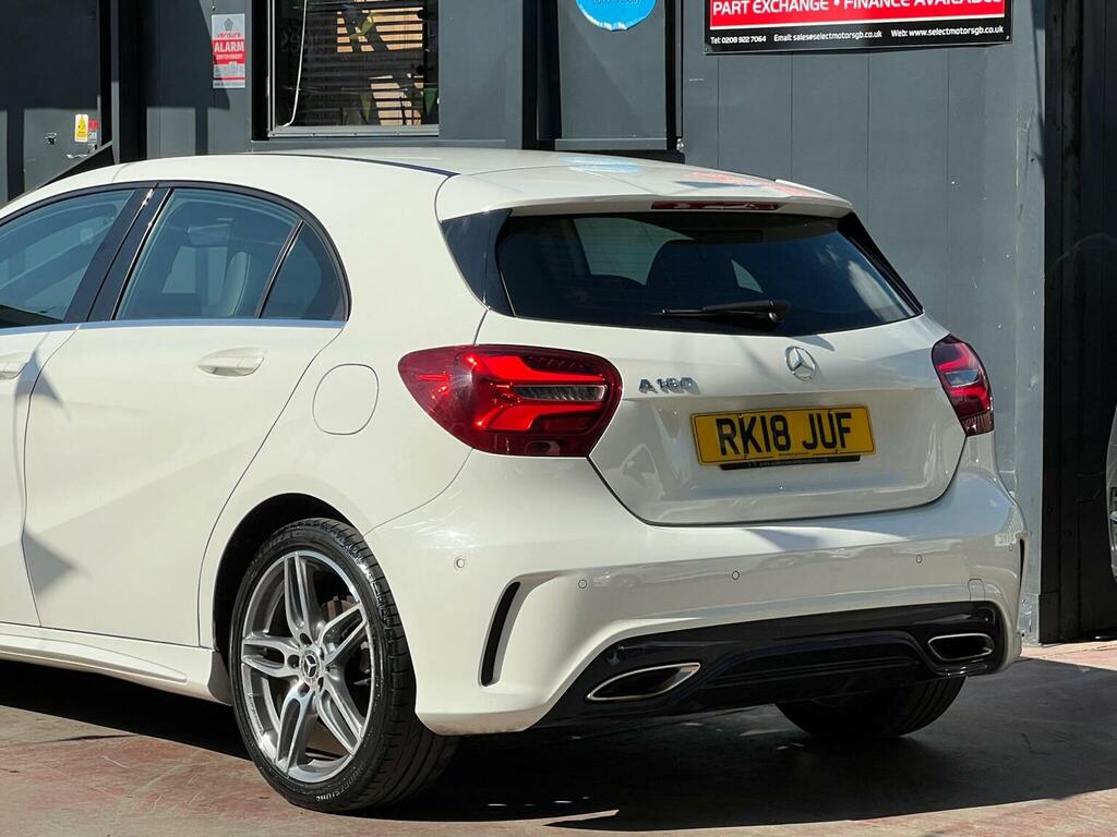 Mercedes-Benz A Class 1.6 A180 Amg Line Premium 7G-dct Euro 6 Ss White #5