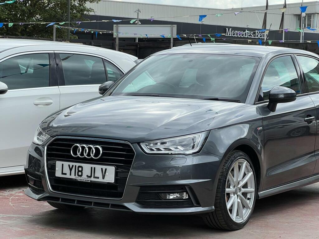 Audi A1 1.4 Tfsi S Line Sportback S Tronic Euro 6 Ss LY18JLV Grey #6