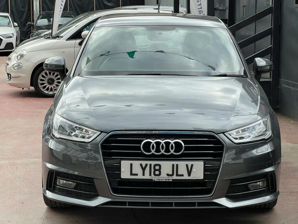 Audi A1 1.4 Tfsi S Line Sportback S Tronic Euro 6 Ss LY18JLV Grey #2