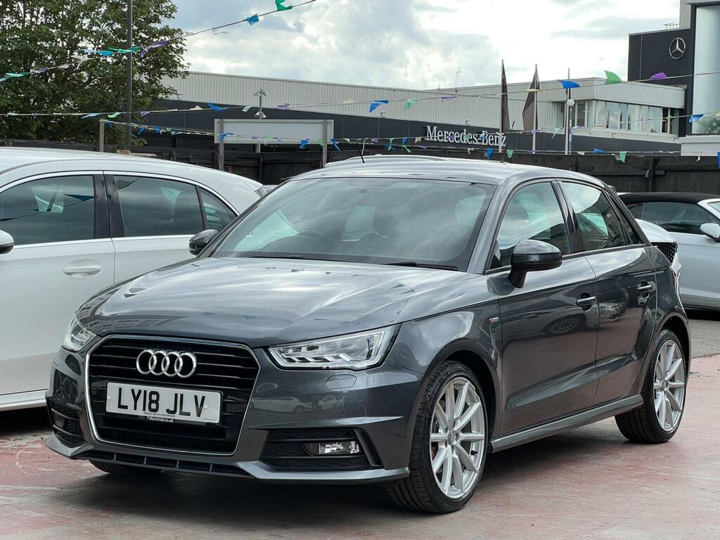 Audi A1 1.4 Tfsi S Line Sportback S Tronic Euro 6 Ss LY18JLV Grey #3