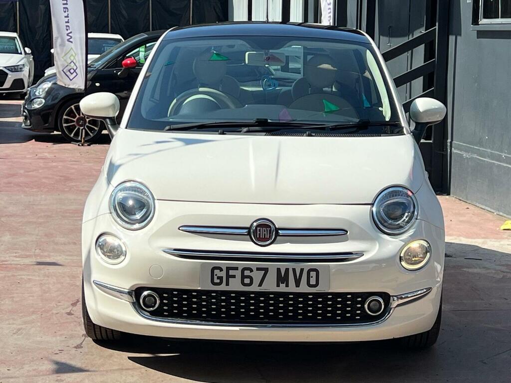 Fiat 500 1.2 Lounge Dualogic Euro 6 Ss White #2