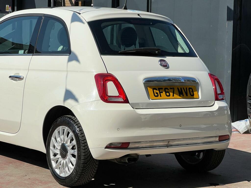 Fiat 500 1.2 Lounge Dualogic Euro 6 Ss White #4