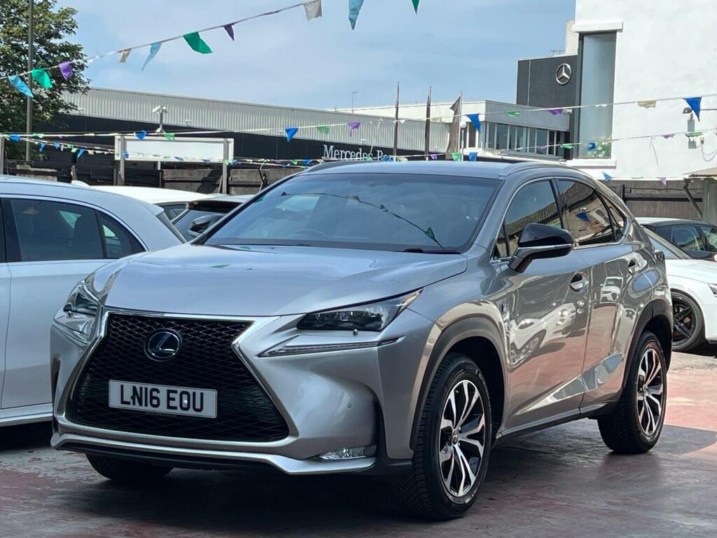 Lexus NX 2.5 300H F Sport E-cvt 4Wd Euro 6 Ss Silver #3