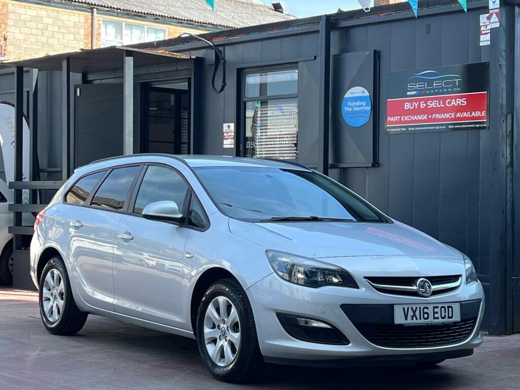 Vauxhall Astra 1.6 Cdti Ecoflex Design Sports Tourer Euro 6 Ss Silver