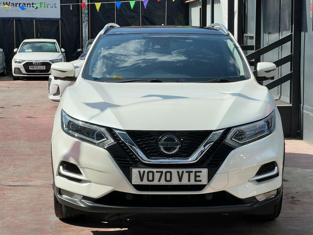 Nissan Qashqai 1.3 Dig-t Tekna Dct Euro 6 Ss White #2