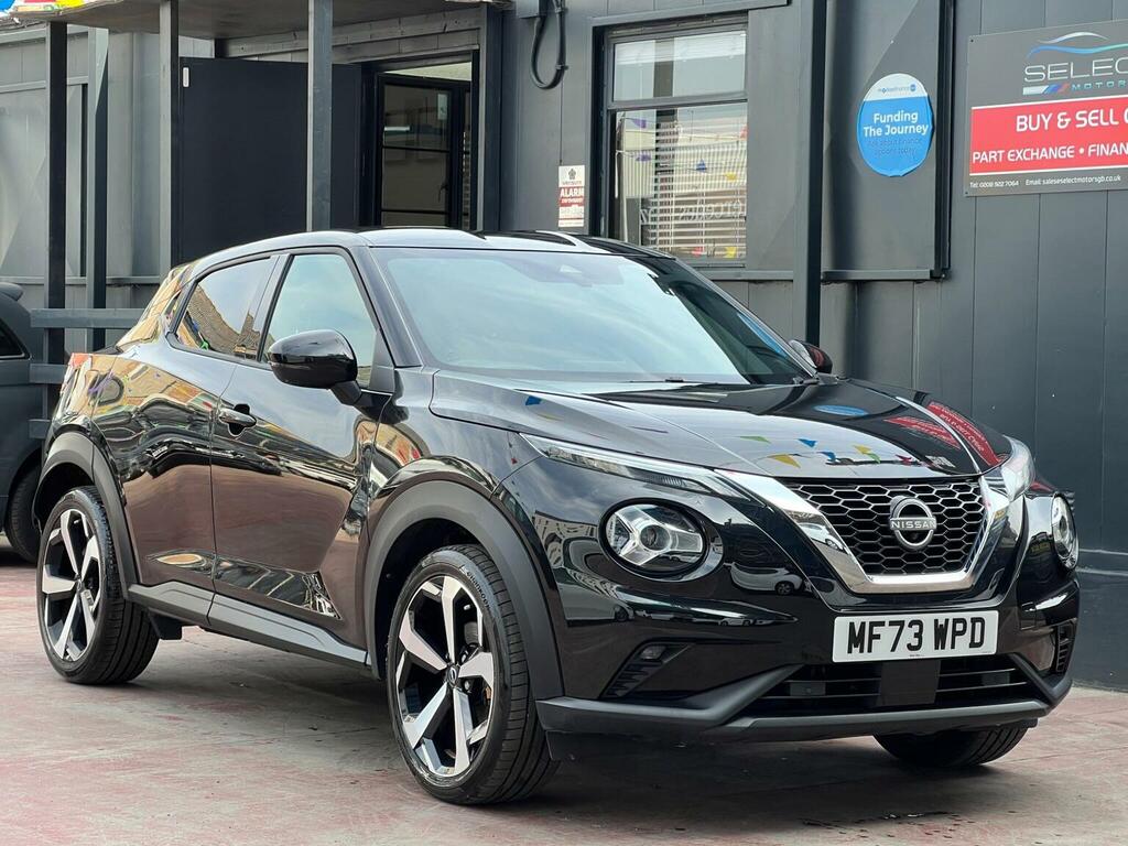 Nissan Juke 1.0 Dig-t Tekna Dct Euro 6 Ss Black