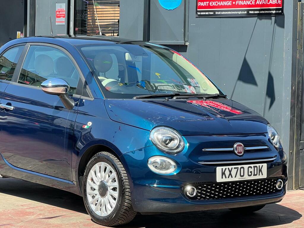 Fiat 500 1.2 Lounge Dualogic Euro 6 Ss Blue #4
