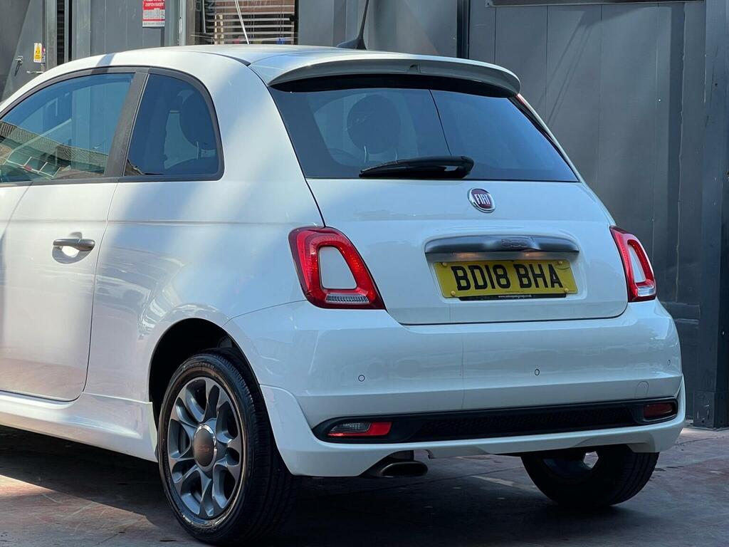 Fiat 500 1.2 S Dualogic Euro 6 Ss White #4
