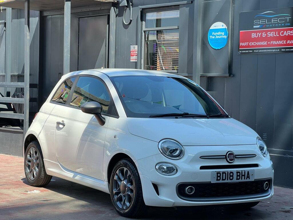 Fiat 500 1.2 S Dualogic Euro 6 Ss White
